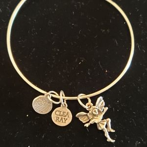 Silver toned fairy bracelet